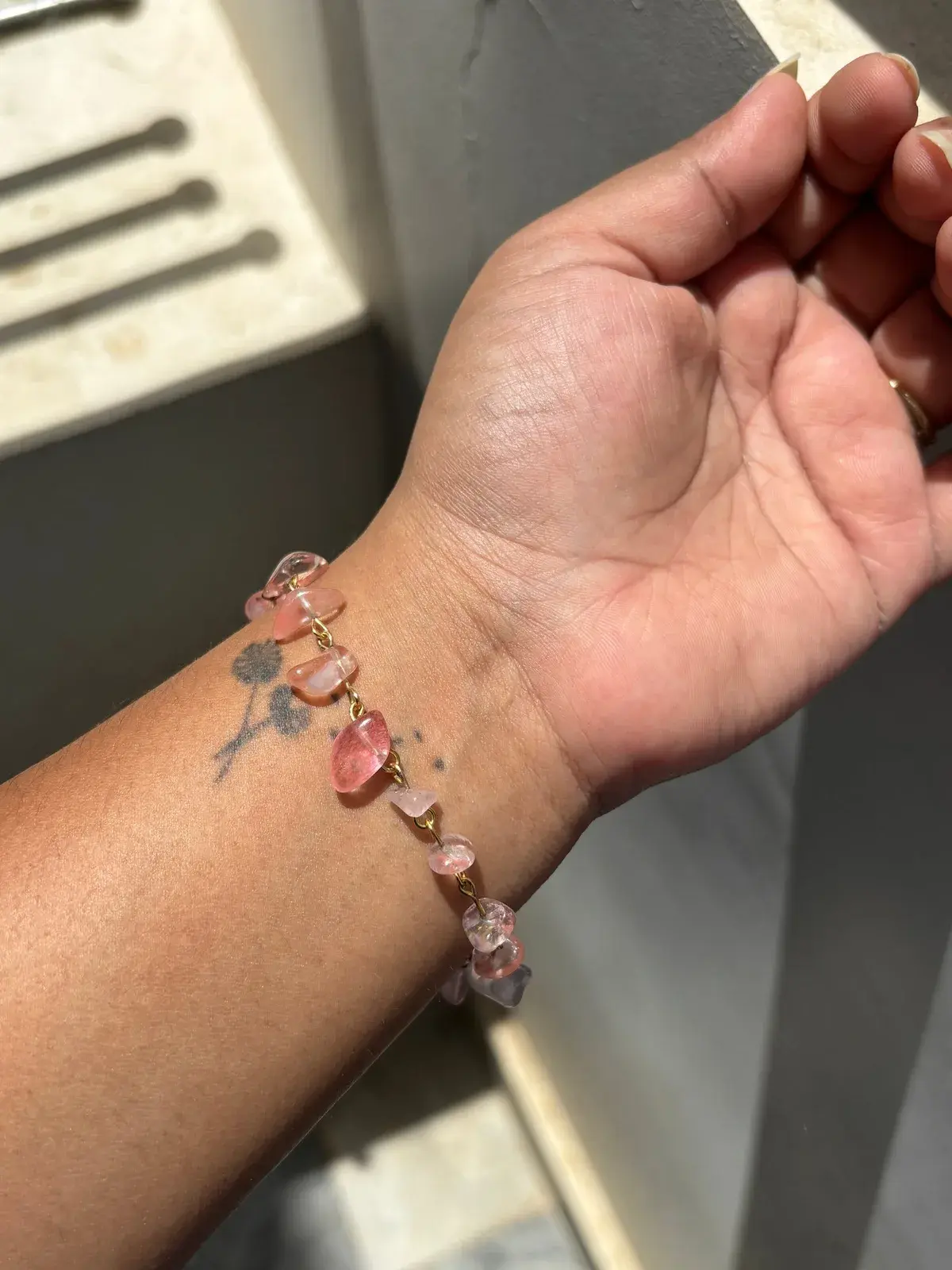 Beth Rose Quartz Bracelet